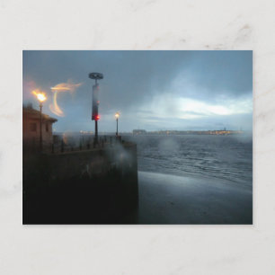 Carte Postale Stormy River Mersey