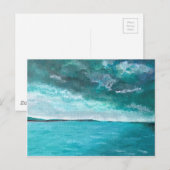 Carte Postale Stormy Seascape (Devant / Derrière)