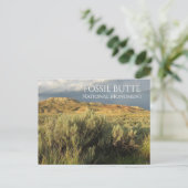 Carte Postale Stormy Sky Fossil Butte Monument National Wyoming (Debout devant)
