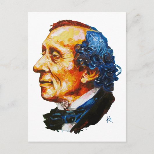 Carte Postale Storyteller - H. C. Andersen (Devant)