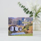 Carte Postale Stourhead Garden, fleurs du Wiltshire (Debout devant)
