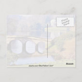 Carte Postale Stourhead Garden, fleurs du Wiltshire (Dos)