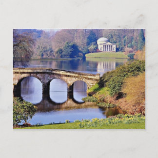 Carte Postale Stourhead Garden, fleurs du Wiltshire
