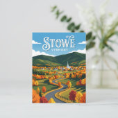 Carte Postale Stowe États-Unis (Debout devant)