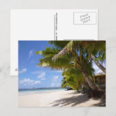 Carte Postale Strand auf Samoa Savaii (Devant / Derrière)