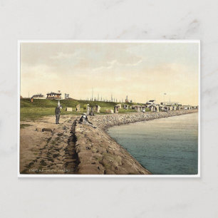 Carte Postale Strand, Busum, Schleswig-Holstein, Allemagne rare