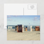 Carte Postale Strandkorb (Devant / Derrière)