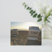 Carte Postale Strandkorb (Debout devant)