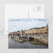 Carte Postale Strandvägen, Stockholm, Photo Ol... (Devant / Derrière)