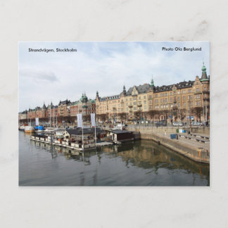 Carte Postale Strandvägen, Stockholm, Photo Ol...