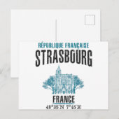 Carte Postale Strasbourg (Devant / Derrière)