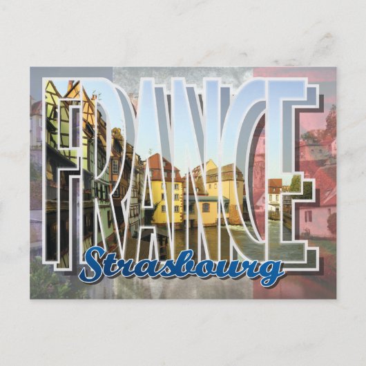Carte postale Strasbourg, France (Devant)