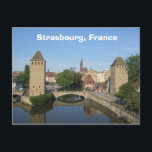 Carte Postale Strasbourg, France<br><div class="desc">Il s'agit d'une carte de prière qui se concentre sur le travail de l'Eglise méthodiste libre en France. La photo en vedette est une vue de Strasbourg, France.</div>
