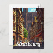 Carte Postale Strasbourg France Voyages (Devant / Derrière)
