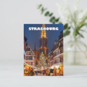Carte Postale Strasbourg The Capital of Christmas (Debout devant)