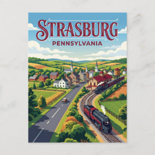 Carte Postale Strasburg États-Unis