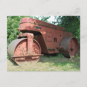 Carte Postale Straßenwalze