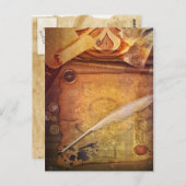 Carte postale Stratégie (Devant / Derrière)