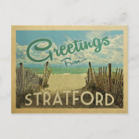 Stratford Connecticut Beach Vintage voyage