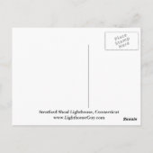 Carte Postale Stratford Shoal Lighthouse, Connecticut Postcard (Dos)