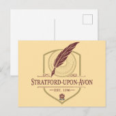 Carte Postale Stratford-upon-Avon Angleterre (Devant / Derrière)