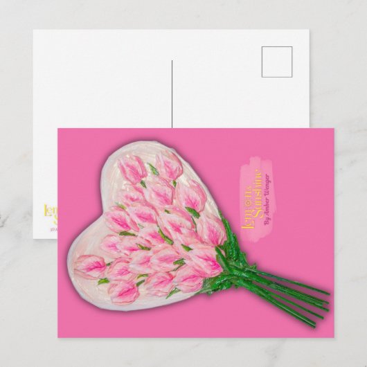 Carte Postale "Strawberry Ice Cream" (Devant / Derrière)