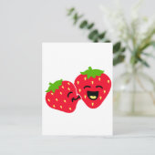 Carte Postale Strawberry Kiss (Debout devant)