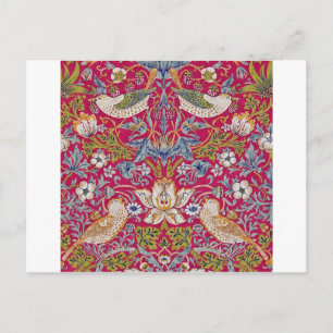Carte Postale Strawberry Thief, William Morris