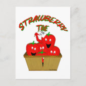 Carte Postale Strawberry Time ! (Devant)