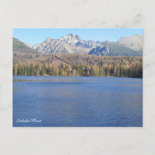 Carte Postale Strbske Pleso (Devant)