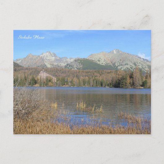 Carte Postale Strbske Pleso (Devant)