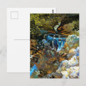 CARTE POSTALE STREAM WATERFALL (Devant / Derrière)