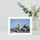 Carte postale Streamers en carpe japonais (Debout devant)
