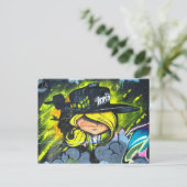 Carte Postale street ART (Debout devant)