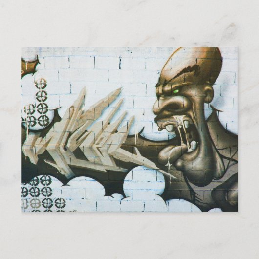 Carte Postale street ART (Devant)
