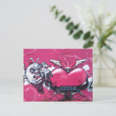 Carte Postale street ART (Debout devant)