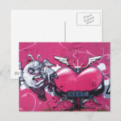 Carte Postale street ART (Devant / Derrière)