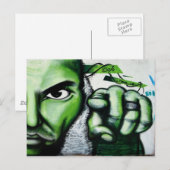 Carte Postale street ART (Devant / Derrière)