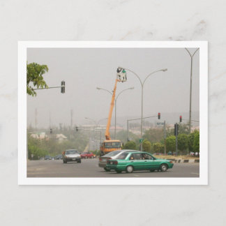 Carte Postale Street Light, Abuja