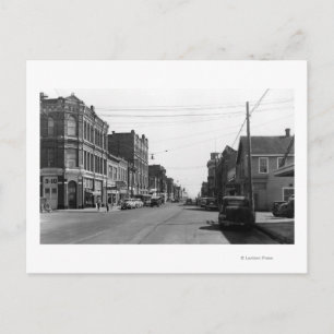 Carte Postale Street Scene in Port Townsend, WA Photograph
