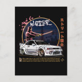 Carte Postale Street Warrior Samurai - Pilote Skyline (Devant)