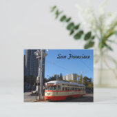 Carte Postale Streetcar - San Francisco (Debout devant)