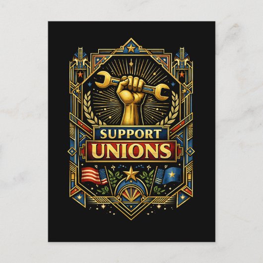 Carte Postale Strength in Solidarity (Devant)