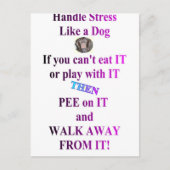 CARTE POSTALE STRESS (Devant)