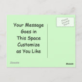 Carte Postale STRESSED est DESSERTS orthographiés à l'envers (Dos)