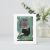 Carte Postale Strictement affaire (Debout devant)