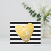 Carte Postale Stried Black White Gold (Debout devant)