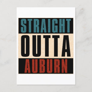 Carte Postale Stright Outta Auburn Washington WA
