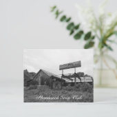 Carte postale Strip Club abandonnée (Debout devant)