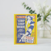 Carte Postale Strip Tease Girls show Postcard (Debout devant)